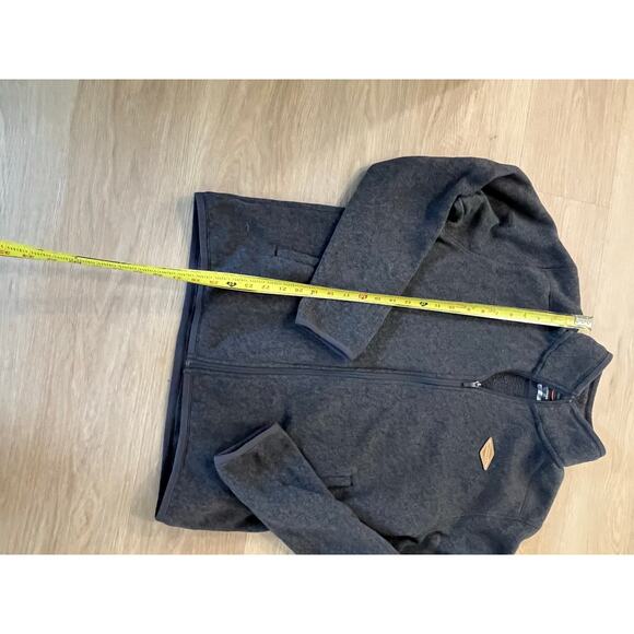 Merrell Men's Full Zip Gray Fleece Athletic Jacket Size‎ M - Picture 3 of 4